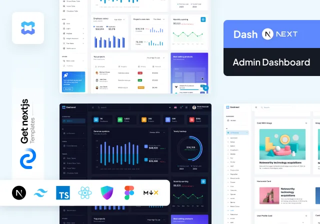 DashNext Next.js Tailwind Admin Dashboard