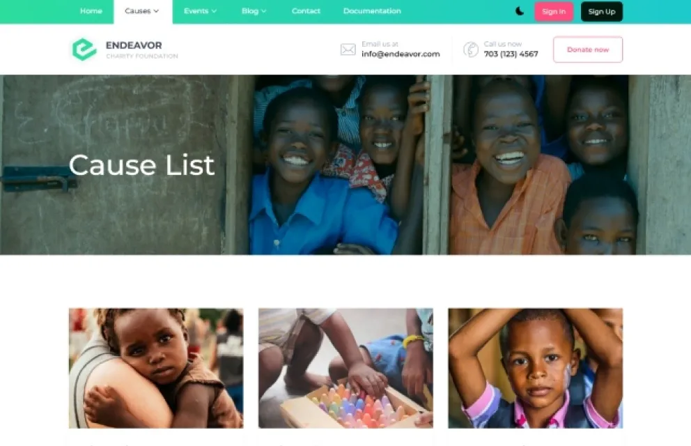 Cause List Page