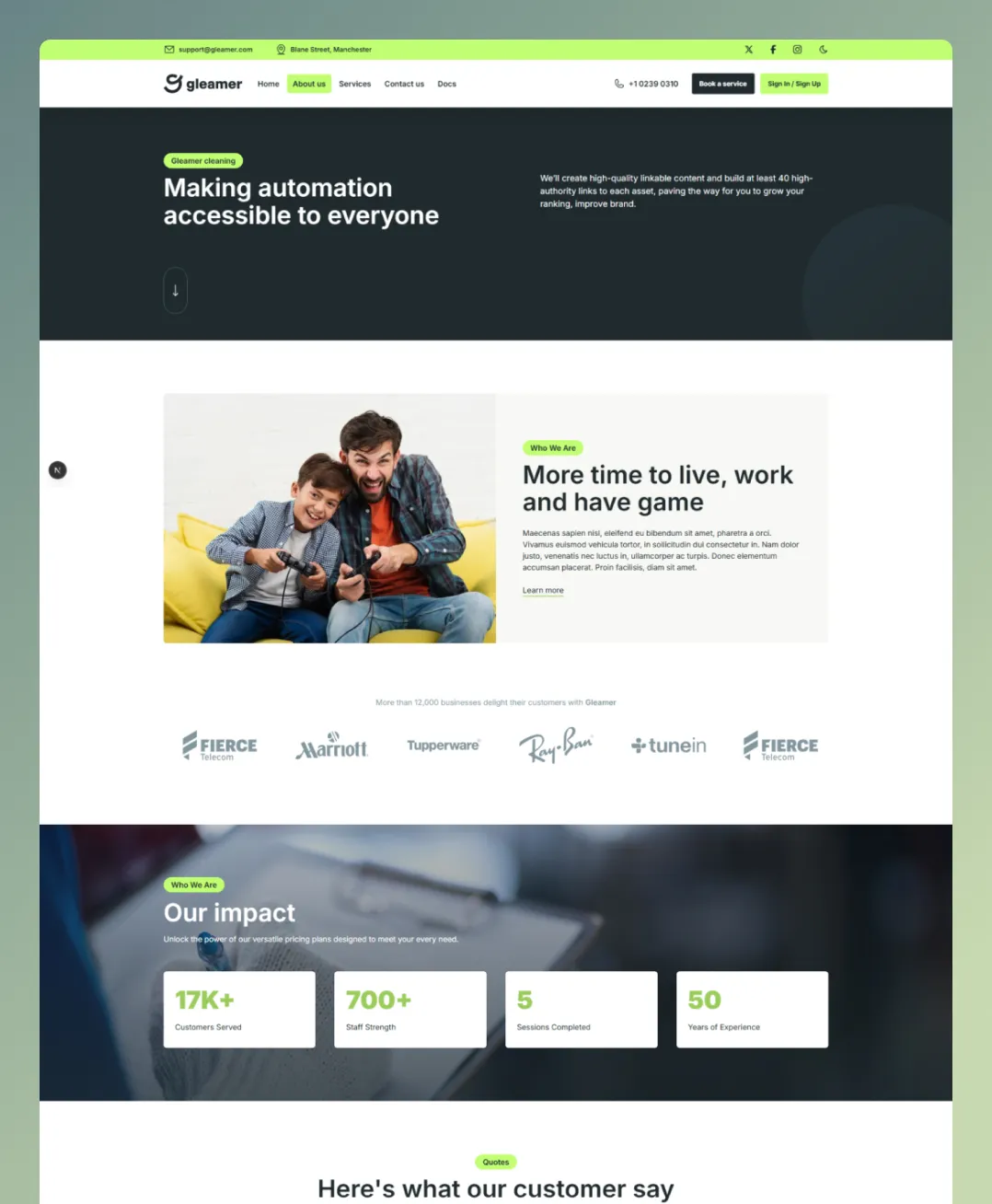About Page