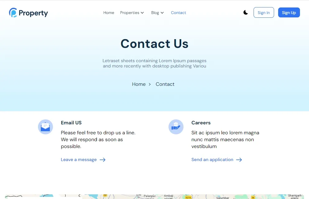 Contact Page