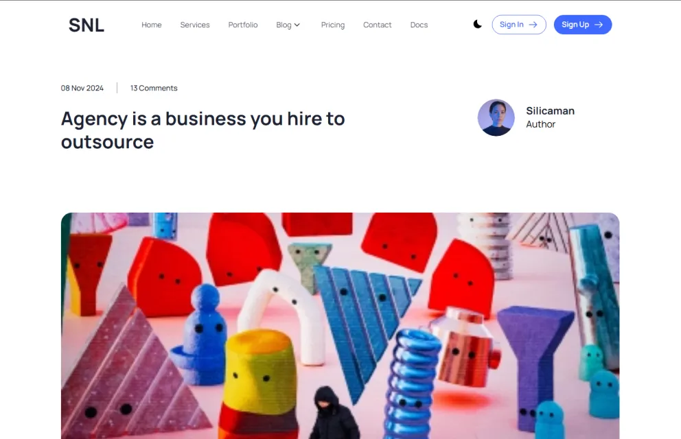 Blog Details Page