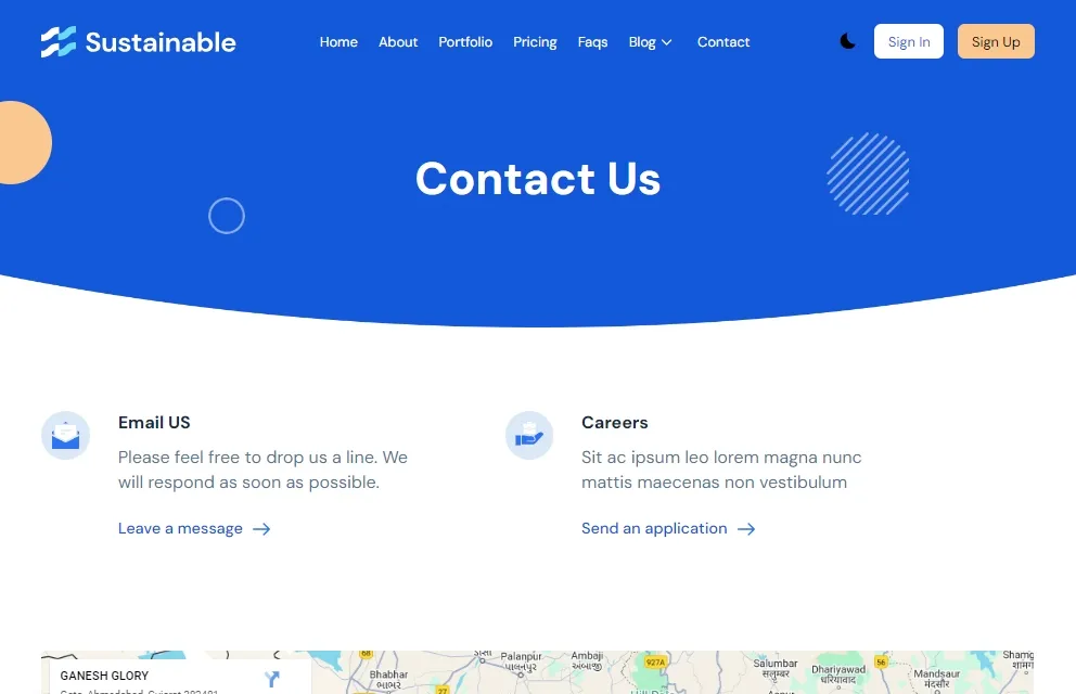 Contact Page