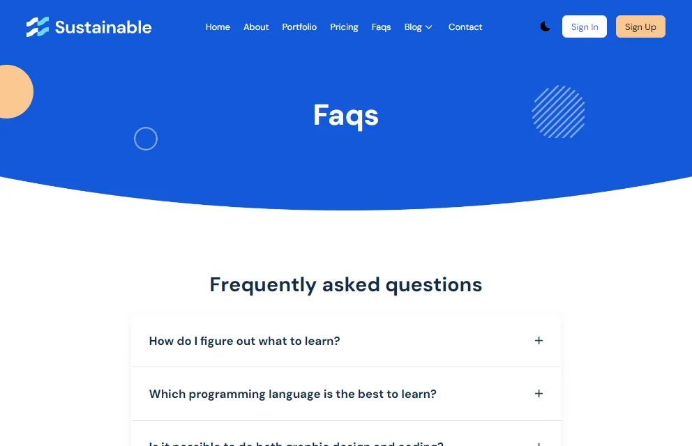 Faq Page