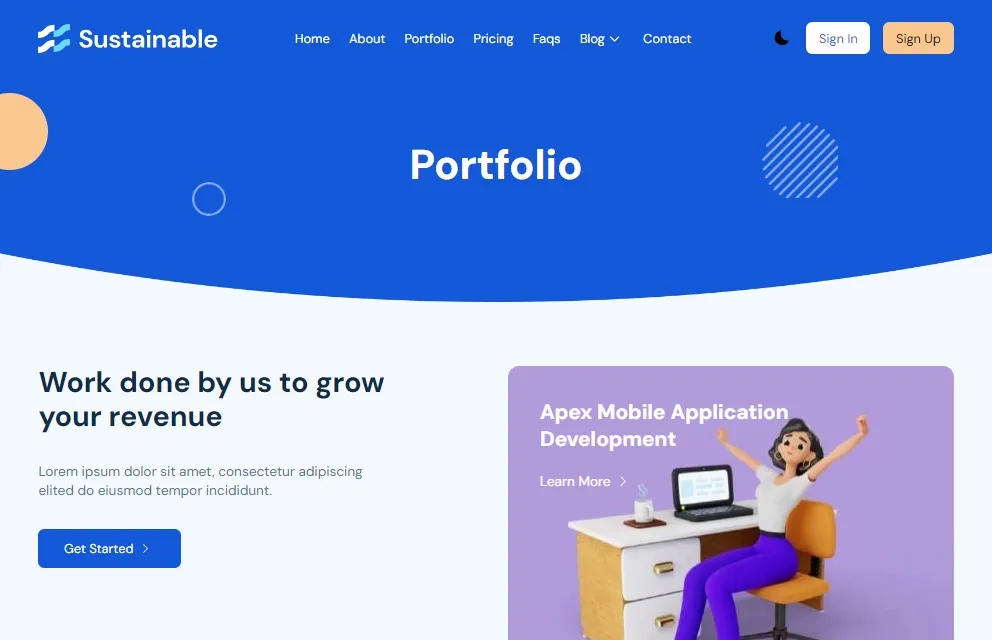 Portfolio Page